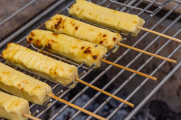 Outdoor food barbecue