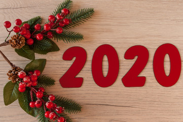 Christmas background new year 2020