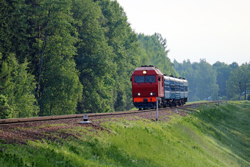passenger locomotive	