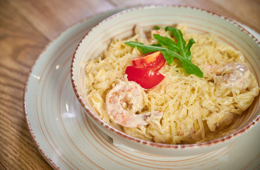 Shrimp Italian pasta