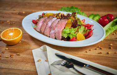 Roasted duck