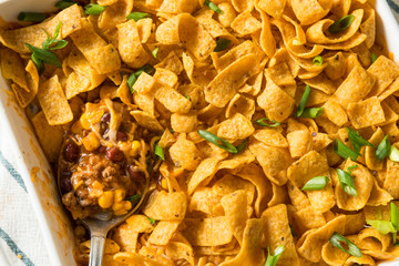Homemade Frito PIe Mexican Casserole