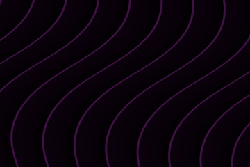 Abstract background with curve lines and waves. Paper cut water wallpaper.