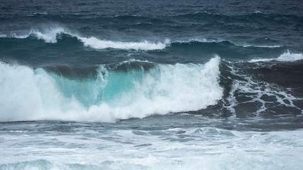 Obraz premium tlantic waves in the Canary Islands