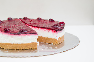 Fresh delicious cheesecake