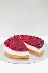 Fresh delicious cheesecake