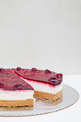 Fresh delicious cheesecake