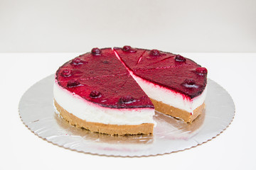 Fresh delicious cheesecake