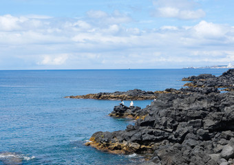 sea and rocks