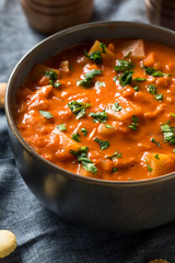 Homemade Red Tomato Manhattan Clam Chowder