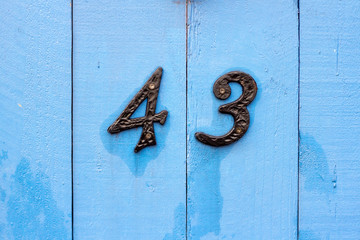 House number 43