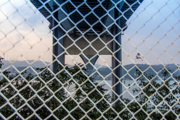 Istanbul, Turkey, 8 October 2006: Bosphorus Bridge, Ortakoy, Besiktas.