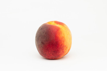 fresh peach on the table