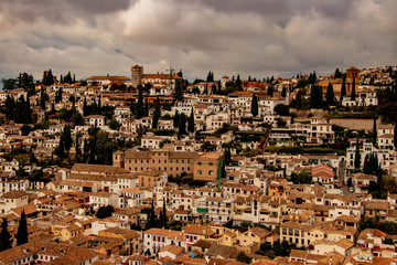 Obraz premium Pueblo de Granada España