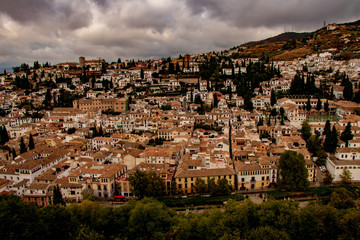 Fototapeta na wymiar Pueblo de Granada España