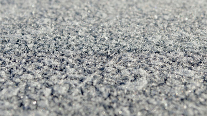 Snow patterns. beautiful backdrop of snow on the nature. fresh snow great as background