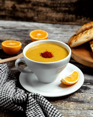 lentil soup with red pepper