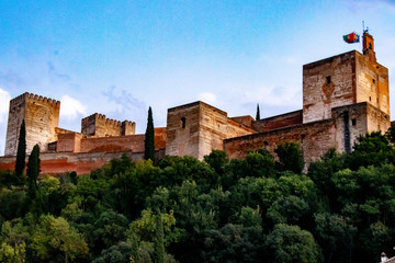 Castillo antiguo de Granada