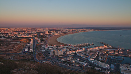 Obraz premium Agadir gold hour