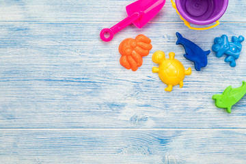 wooden sand toys
