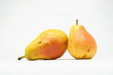 pair of pears on the table