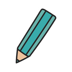 school pencil write supply icon