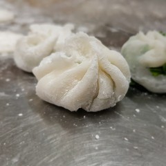 Fototapeta na wymiar Chinese Chive Dumplings