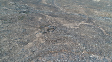 Volcanic geology on the Canary coast