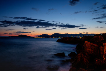 Seaside Sunset in Tellaro, Italy