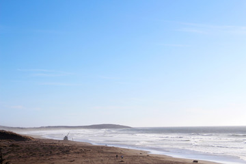 beach and sea