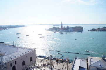 the cityscape of venice, italy