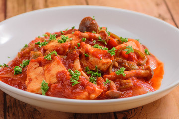 チキンカチャトーラ