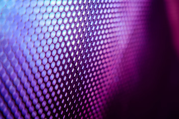 CloseUp LED blurred screen. LED soft focus background. abstract background ideal for design.