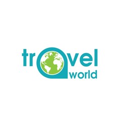 travel world logo designs simple
