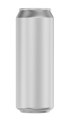 Drink can isolated on white background. Beverage can. 3d illustration.