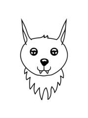 clipart kater gesicht lieb