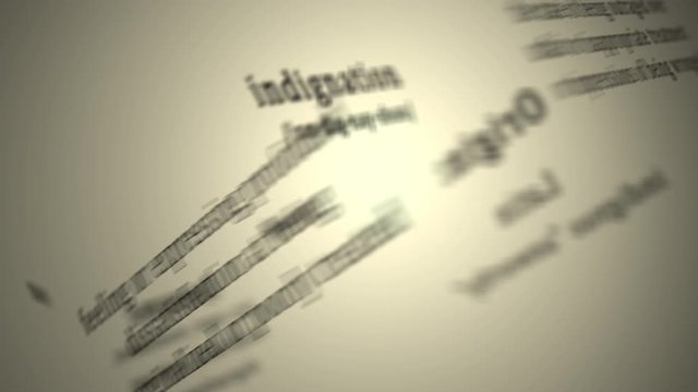 Definition: Indignation