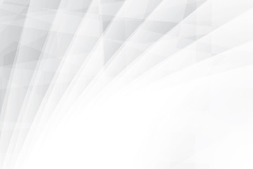 Abstract geometric white and gray color background. Vector, illustration.	