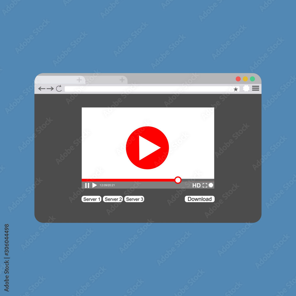 Poster video player with web streaming. website for sharing videos.easy to use and highly customizable. mod