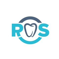 r s dental service clinic logo designs