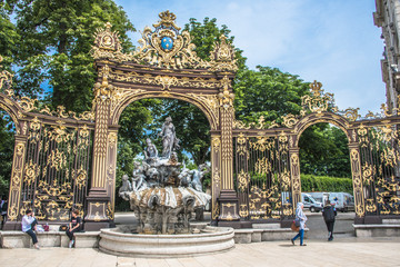 Fototapeta premium Nancy, place Stanislas, Grand Est, Lorraine, France