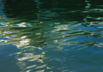 abstract sea water reflection