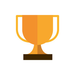 trophy award cup business strategy icon