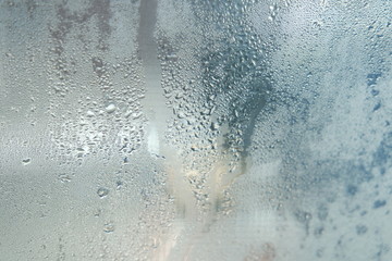 Bright grey color glassy texture, and background abstract