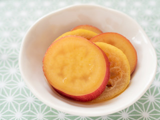 さつま芋のレモン煮