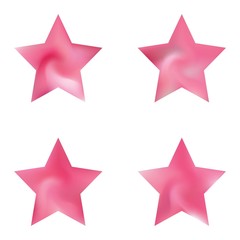 Collection of pentagram colored backgrounds.