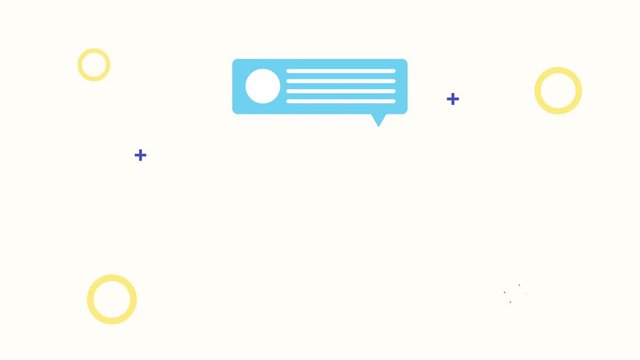 speech bubble chat social media