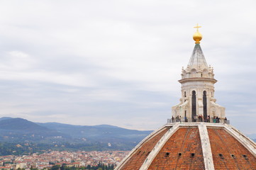 the duomo and the city of florence
