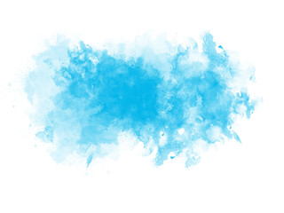 Abstract beautiful Colorful shape watercolor illustration painting background and texture backdrop.