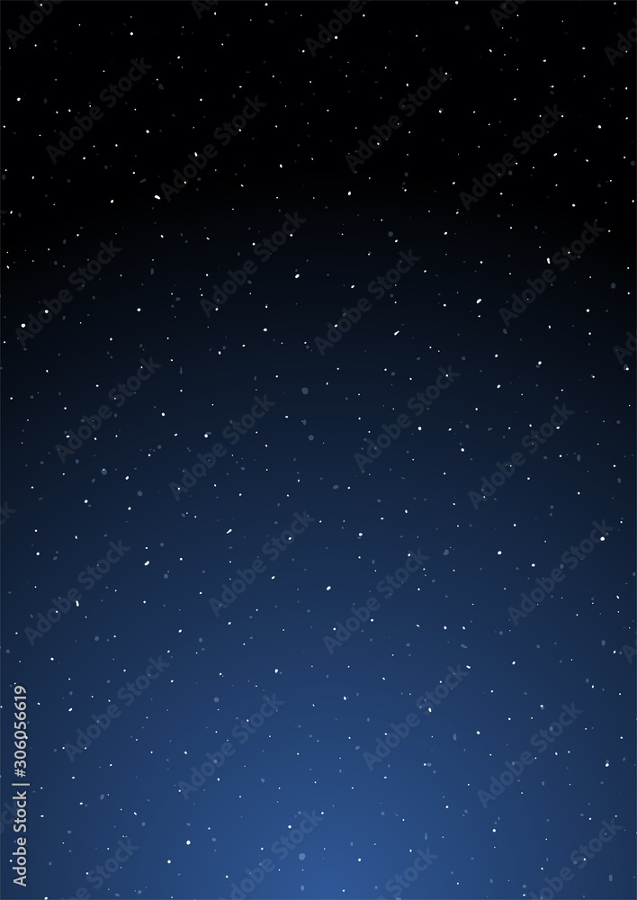 Wall mural night sky background